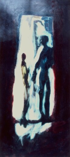 Ik droomde dat ik naar een feest ging. Bij de ingang stond een donkere man.